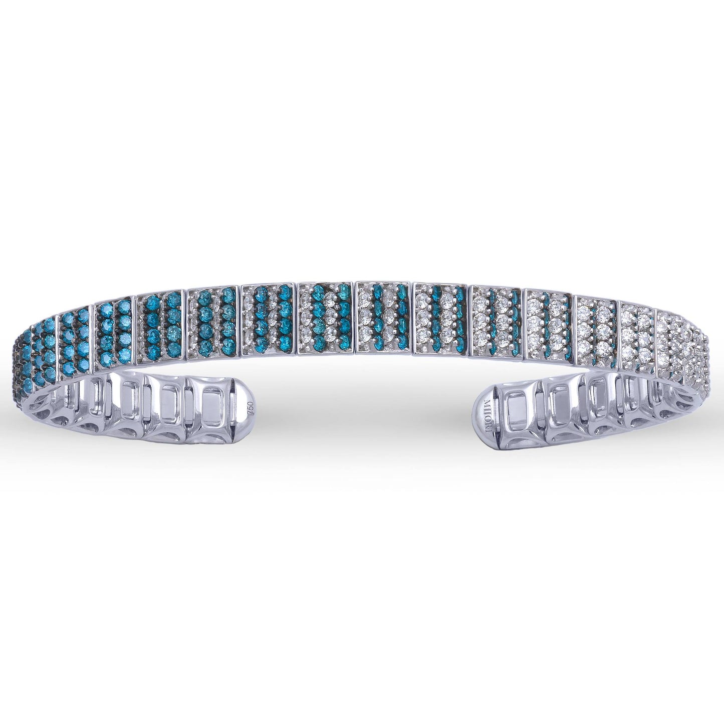 Patented FlashSet Diamond Cuff